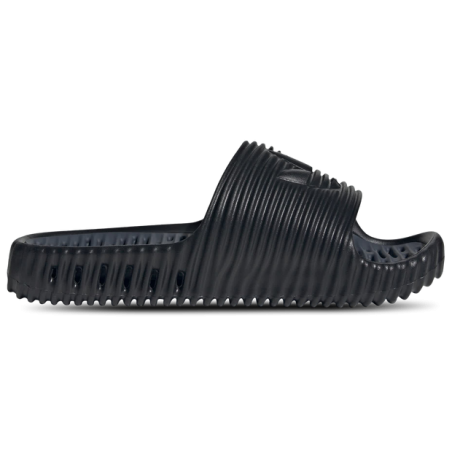 Adidas adilette Herren Flip-Flops und Sandalen - Schwarz - Größe: 39 1/3 - Gummi - Foot Locker