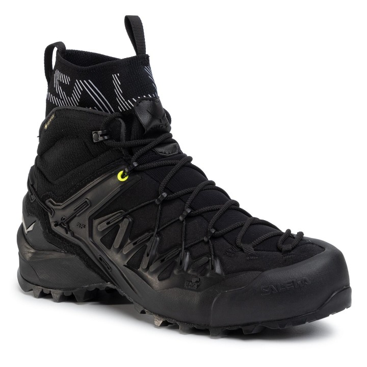 Trekkingschuhe Salewa Ms Wildfire Edge Mid Gtx GORE-TEX 61350-0971 Schwarz