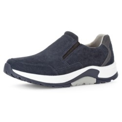 Gabor Rollingsoft Slipper, Schlupfschuh, Komfortschuh mit seitlichem Stretcheinsatz, Weite G
