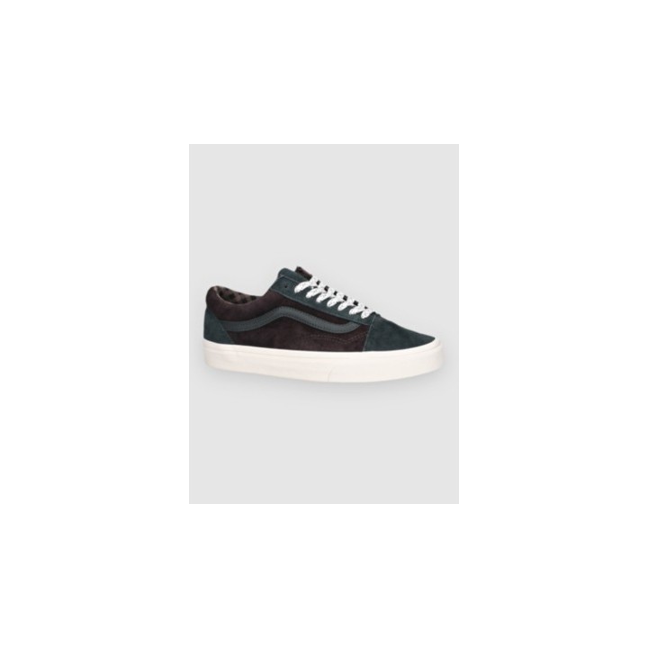 Vans Old Skool Sneakers pig suede plaid scarab