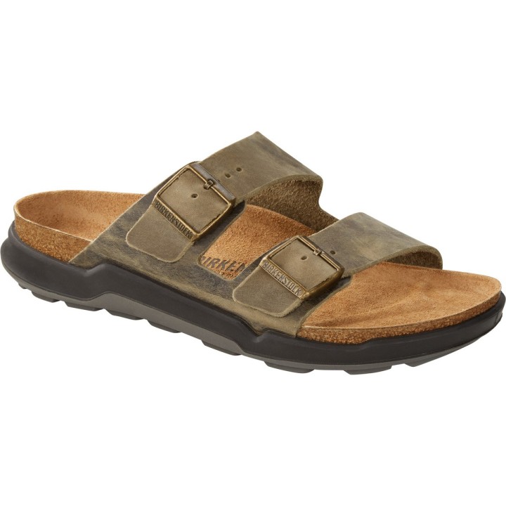 Birkenstock Herren Arizona CT Oiled Leather Sandale