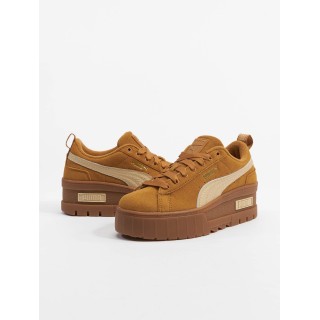 Puma Mayze Wedge Suede Sneaker