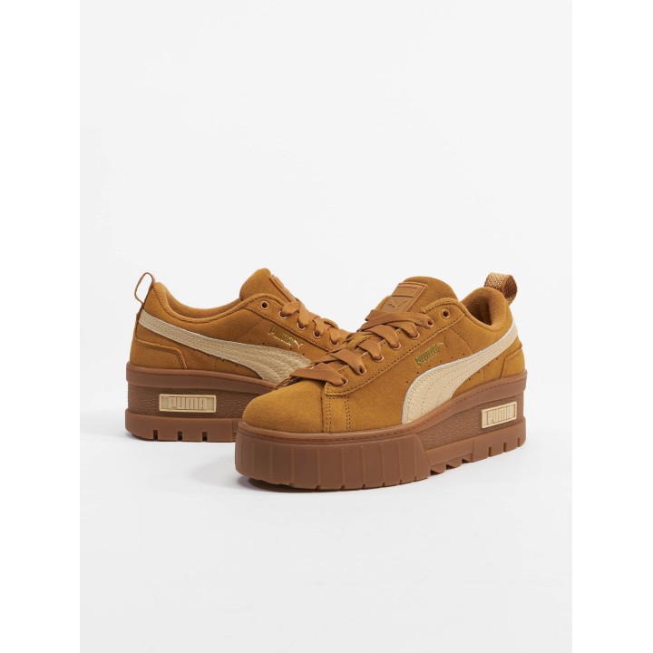 Puma Mayze Wedge Suede Sneaker