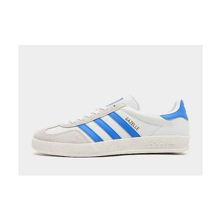 adidas Originals Gazelle Indoor - White - Mens, White