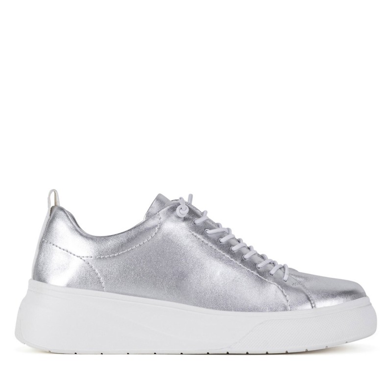 Halbschuhe Rieker Revolution Lifestyle W2301-90 Silberfarben