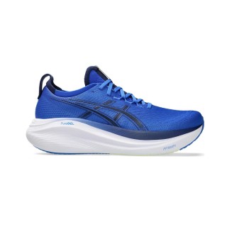 Asics Gel-Nimbus 27 Schuhe Blau Weiß SS25, Größe 42 - EUR