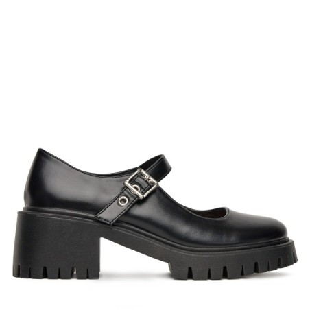 Halbschuhe DeeZee 1755-1 Schwarz