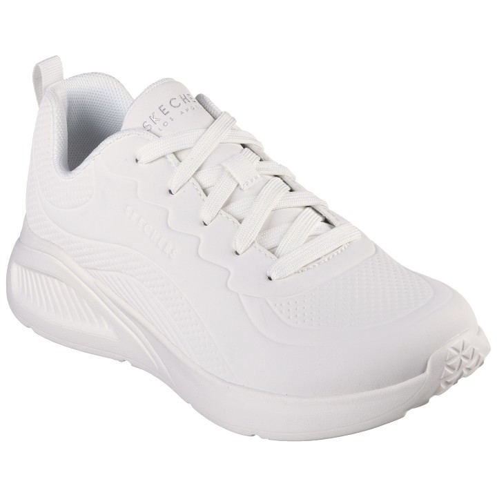 Skechers Sneaker "UNO LITE", Freizeitschuh, Halbschuh, Schnürschuh im monochromen Look