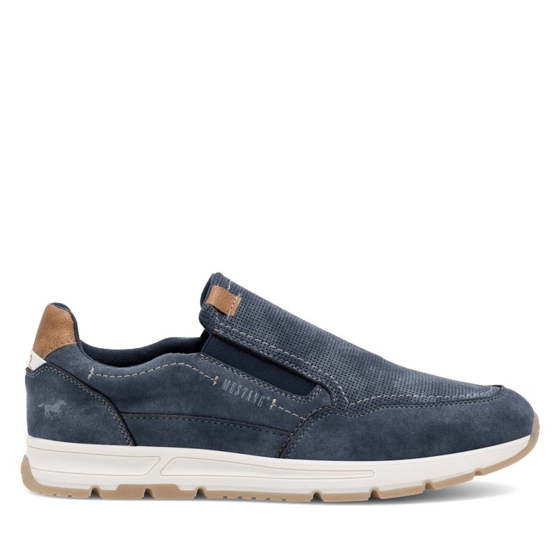 Halbschuhe Mustang 4195-401 Dunkelblau