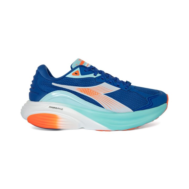Diadora Atomo Star Schuhe Blau Orange SS25, Größe 42 - EUR
