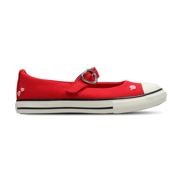 Converse Ctas Dainty Mary Jane Low Unisex Schuhe - Rot - Größe: 32 - Canvas - Foot Locker