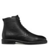 Schnürschuhe Geox U Tiberio U46G5D 000JD C9999 Schwarz