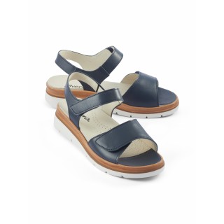 Hallux-Doppelklett-Sandale