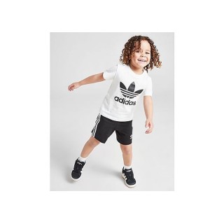 adidas Originals Trefoil T-Shirt/Shorts Set Infant - Black, Black