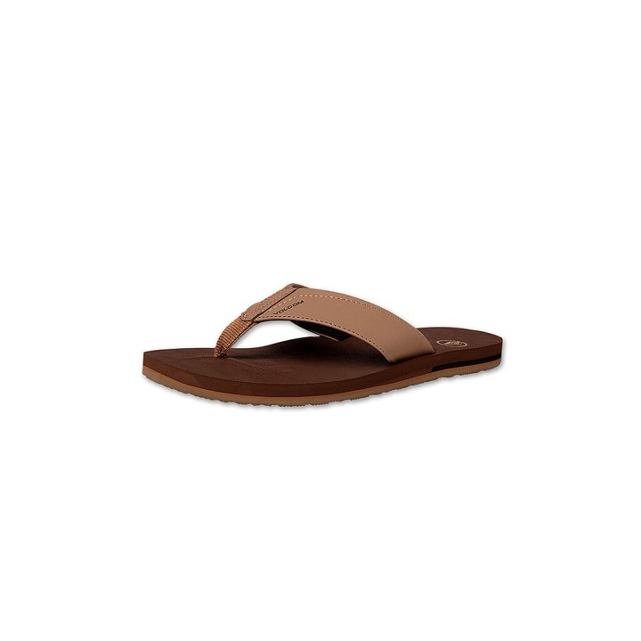 VOLCOM Herren Zehentrenner Victor  braun | 41
