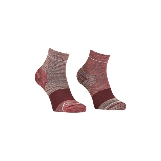 ORTOVOX Damen Quartersocken Alpine dunkelrot | 35-38