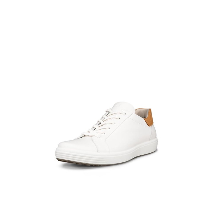 Ecco Sneaker "ECCO Soft 7 M", Freizeitschuh, Halbschuh, Schnürschuh mit heller Laufsohle