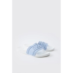 Slides mit Man-Logo - Blau - 41, Blau
