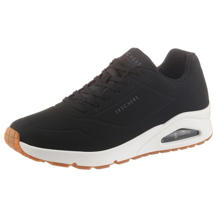 Skechers Sneaker "Uno - Stand on Air", Freizeitschuh, Halbschuh, Schnürschuh mit extra Dämpfung
