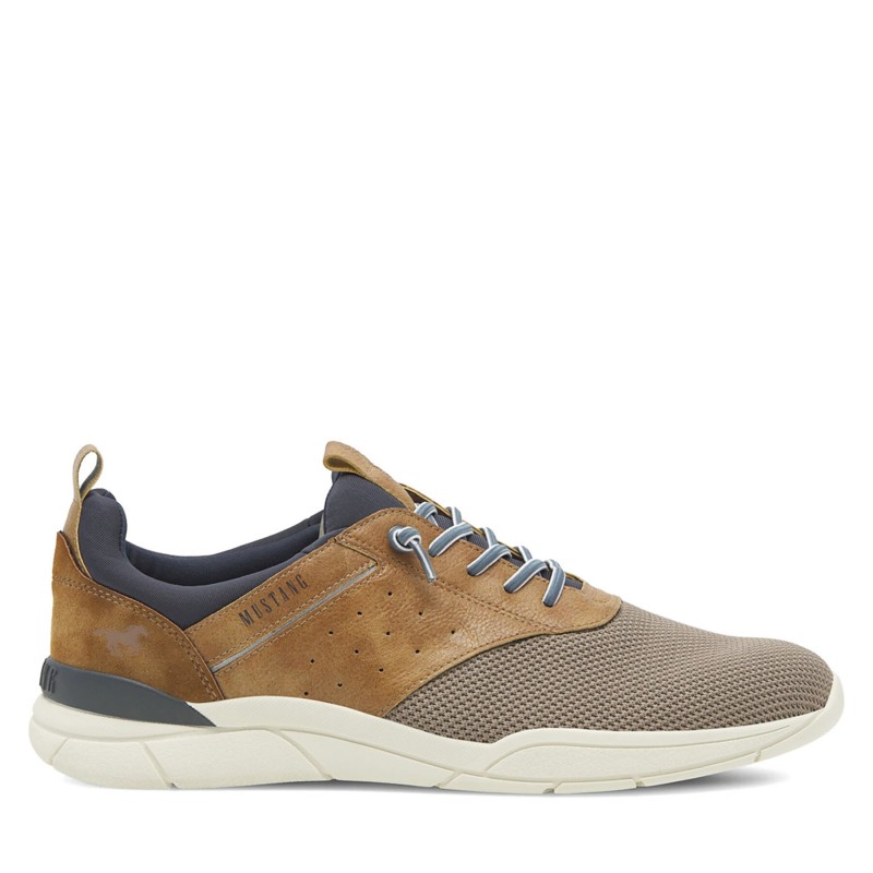 Halbschuhe Mustang 4138-312 Beige
