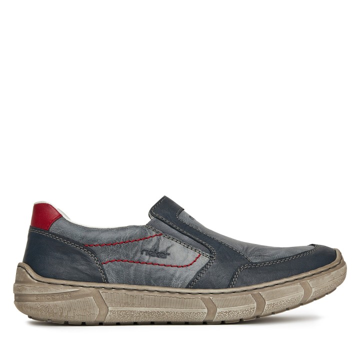 Halbschuhe Rieker 04052-12 Grau