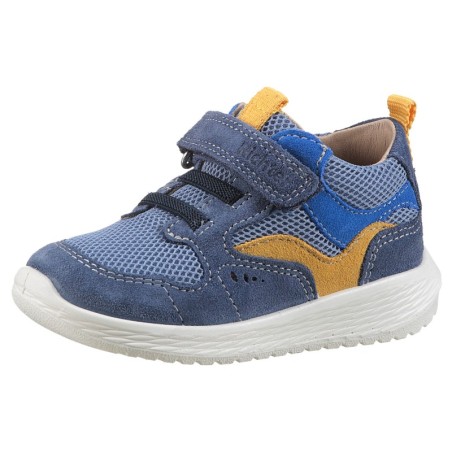 Richter Sneaker "Timmy WMS: Mittel", Klettschuh mit praktischem Gummizug, Größenschablone zum Download