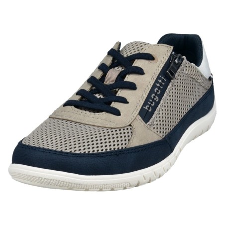 bugatti Sneaker, Freizeitschuh, Halbschuh, Schnürschuh mit Kontrastbesätzen