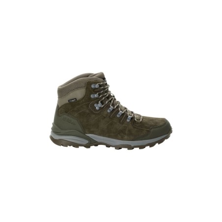 Jack Wolfskin Refugio Texapore Mid Men Wasserdichte Wanderschuhe Herren 44.5 brown cold coffee