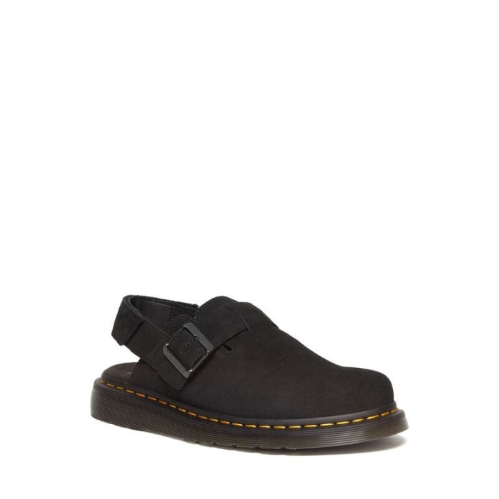 Dr. Martens Sandale - Jorge II Black E.H. Suede - EU36 bis EU40 - Größe EU36 - schwarz