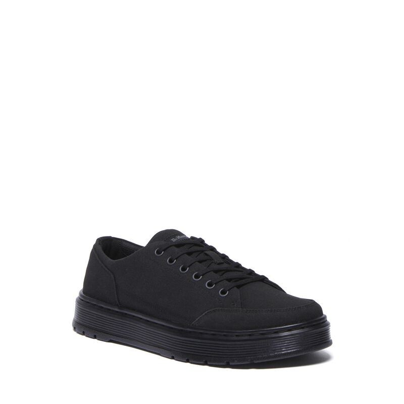 Dr. Martens Sneaker - Brookline Black Canvas - EU36 bis EU40 - Größe EU36 - schwarz