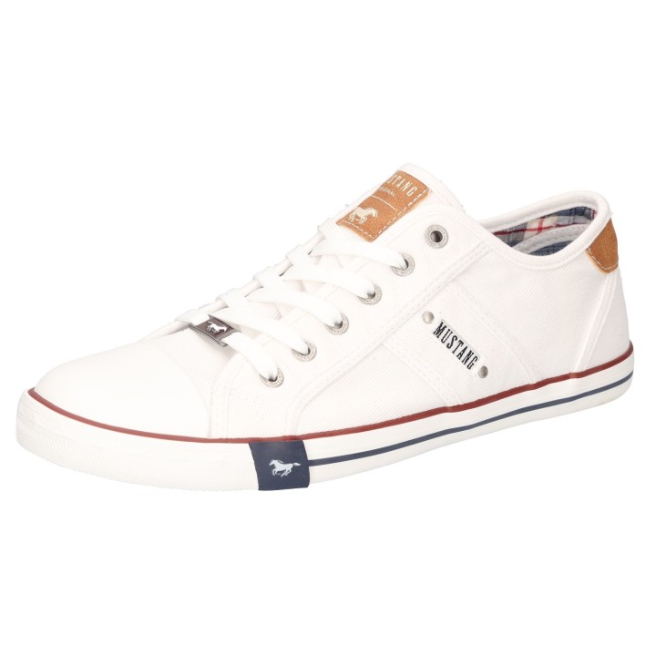 Mustang Shoes Sneaker, mit Mustang Markenlabel, Freizeitschuh, Halbschuh, Schnürschuh