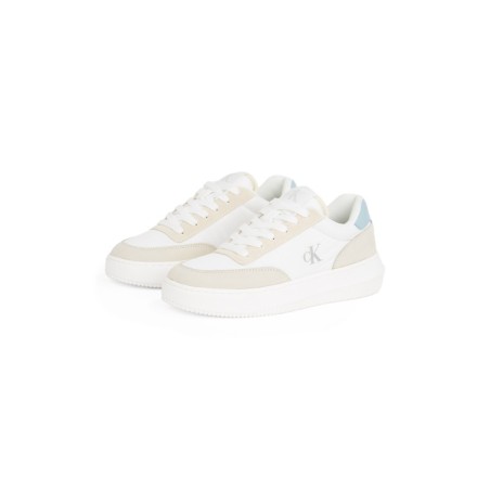 Calvin Klein Jeans Sneaker "CHUNKY CUPSOLE LOW MIX IN", Freizeitschuh, Halbschuh, Schnürschuh mit CK Logo