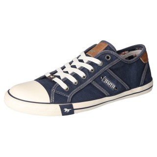 Mustang Shoes Sneaker, mit Mustang Markenlabel, Freizeitschuh, Halbschuh, Schnürschuh