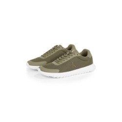 Calvin Klein Jeans Sneaker "3 EVA RUNNER MESH", Freizeitschuh, Halbschuh, Schnürschuh mit Kontrastbesatz