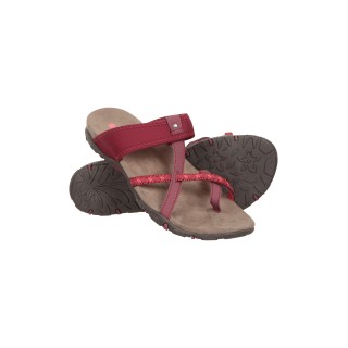 Marbella Damen-Sandalen - Dunkel-Pink