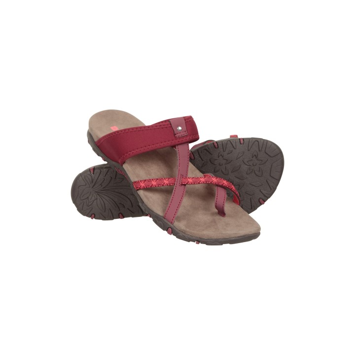 Marbella Damen-Sandalen - Dunkel-Pink