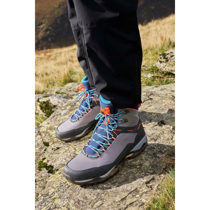 Velocity Wasserdichte Vibram Herren-Stiefel - Grau