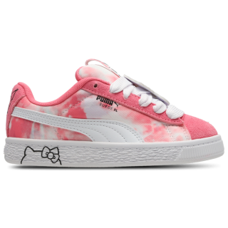 Puma Suede Unisex Schuhe - Weiß - Größe: 34.5 - Wildleder - Foot Locker