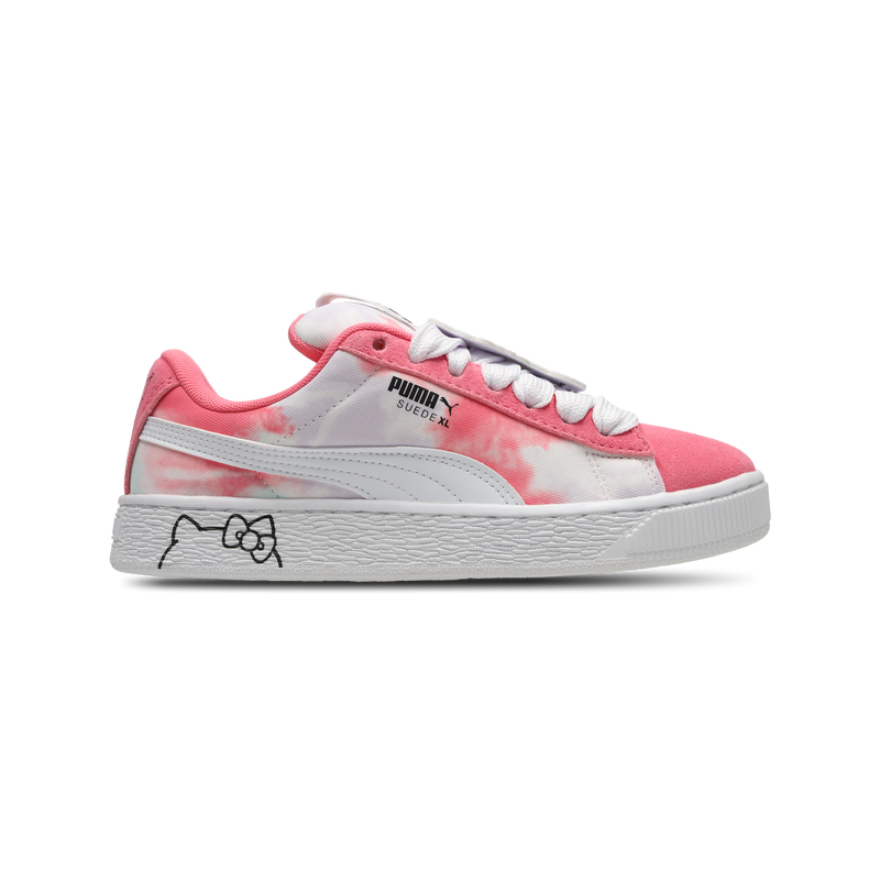 Puma Suede Unisex Schuhe - Weiß - Größe: 37.5 - Wildleder - Foot Locker