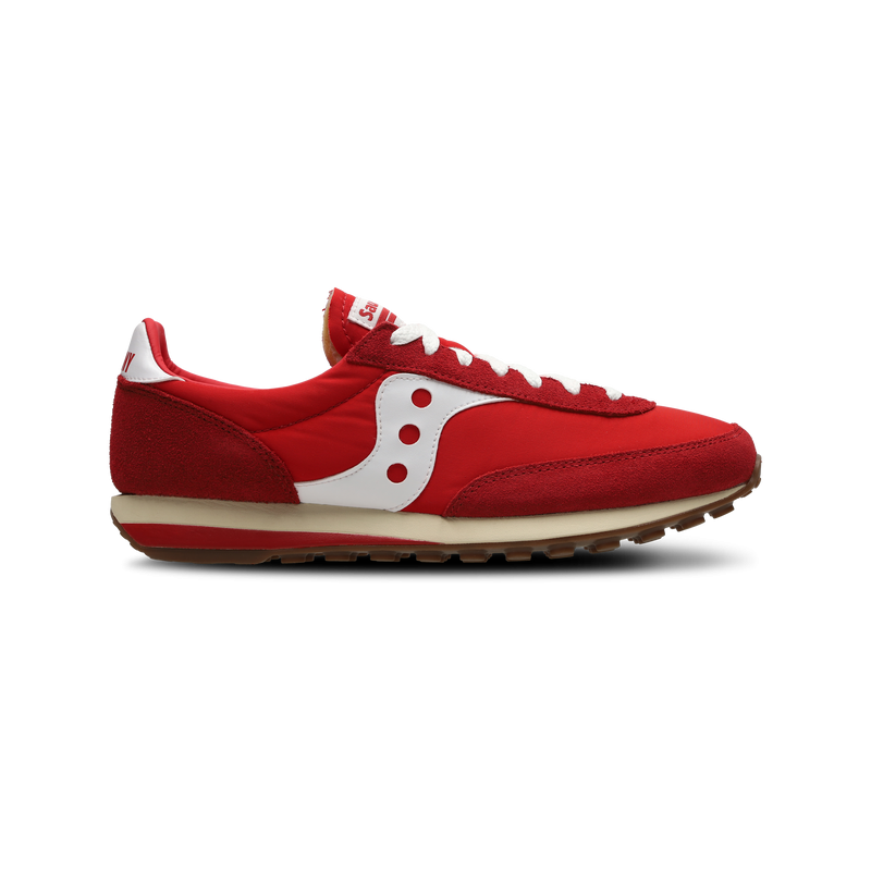 Saucony Trainer 80 Herren Schuhe - Rot - Größe: 40 - Nylon - Foot Locker
