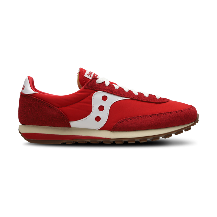 Saucony Trainer 80 Herren Schuhe - Rot - Größe: 40 - Nylon - Foot Locker