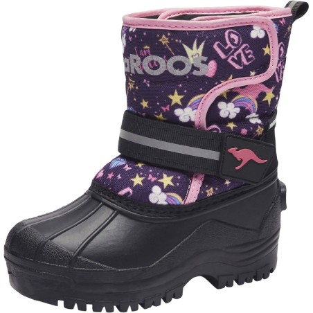 KangaROOS Winterstiefel "K-Shell II", Snowboots, Winterboots, Winterschuhe, mit Klettverschluss