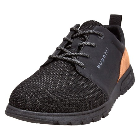 bugatti Sneaker, Freizeitschuh, Halbschuh, Schnürschuh mit Kontrastbesatz