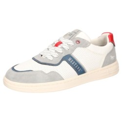 Mustang Shoes Sneaker, Retro Sneaker, Schnürschuh mit Kontrastbesätzen