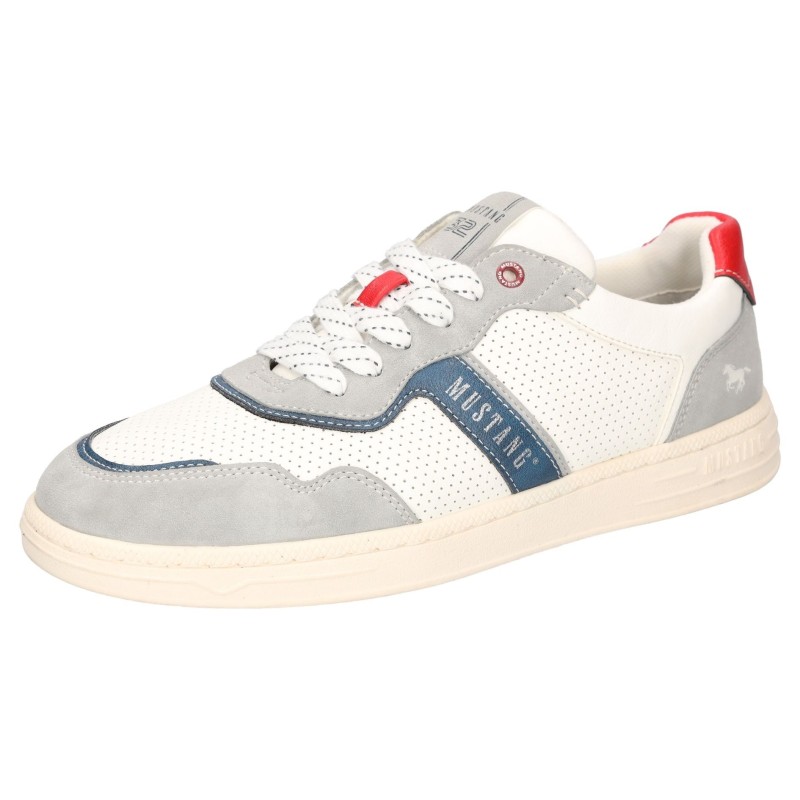 Mustang Shoes Sneaker, Retro Sneaker, Schnürschuh mit Kontrastbesätzen
