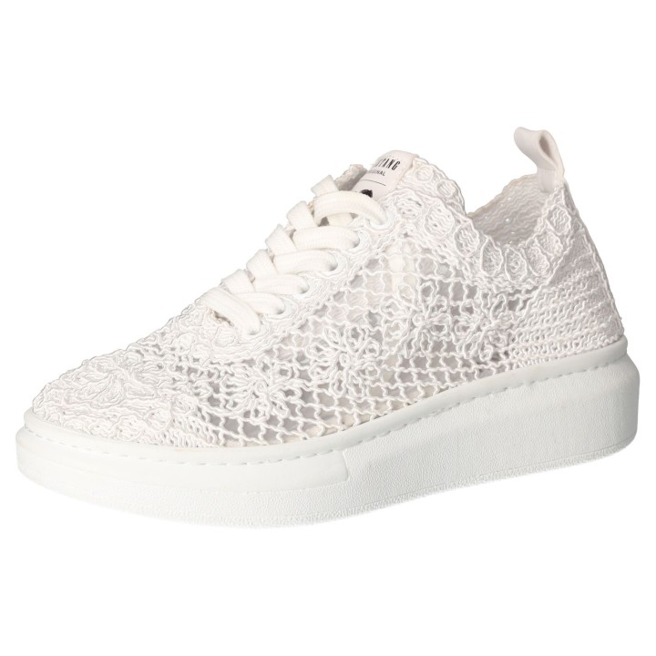 Mustang Shoes Sneaker, Plateausneaker, Schnürschuh mit Keilabsatz