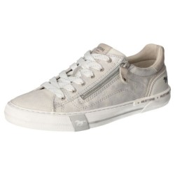 Mustang Shoes Sneaker, Retro Sneaker, Schnürschuh mit zusätzlichem Reißverschluss
