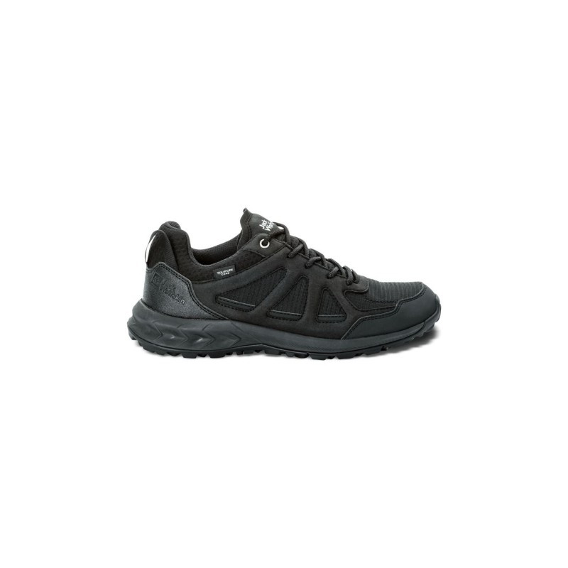 Jack Wolfskin Woodland 2 Texapore Low Women Wasserdichte Wanderschuhe Damen 38 black black