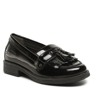 Halbschuhe Geox Jr Agata A J4449A 00066 C9999 M Schwarz