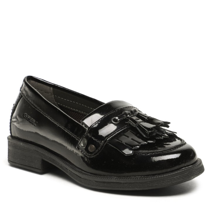 Halbschuhe Geox Jr Agata A J4449A 00066 C9999 M Schwarz